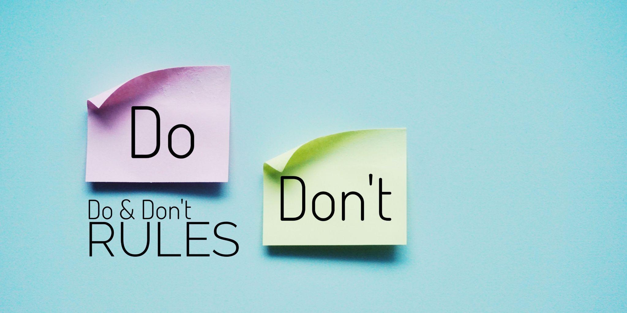 House Rules and Maintaining