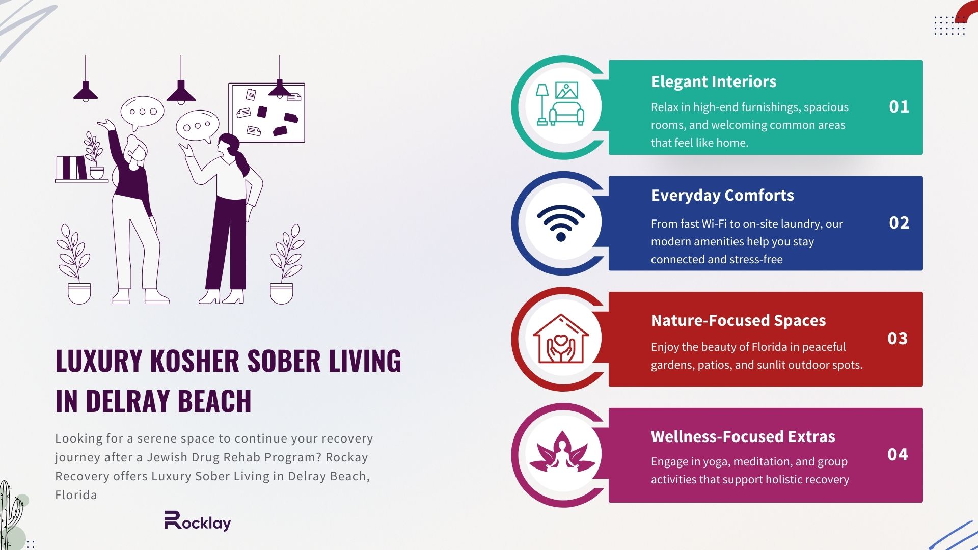 Services of luxury kosher Sober Living 